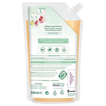 Frosch Senses Sensitive Soap Peach Blossom 500Ml