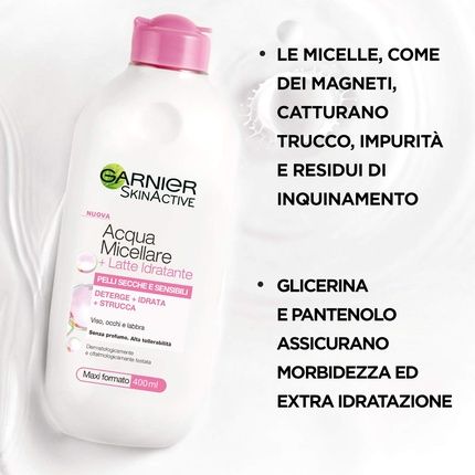 Garnier Water Micellar And Milk 400Ml - Image 3