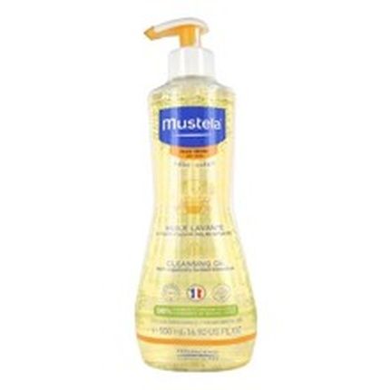 Mustela Cleansing Oil For Dry Skin 500Ml Gentle Bath Oil For Babies