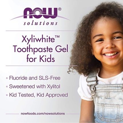 Now Kids Xyliwhite Orange Splash Toothpaste Gel 85G 3Oz - Image 3