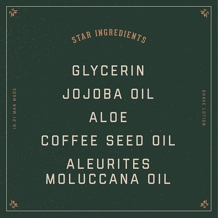 18.21 Man Made Shaving Glide Sweet Tobacco 177Ml