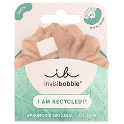 Invisibobble Earth Sprunchie Recycled Scrunchie Strong Hold All Day Long 1 Pc