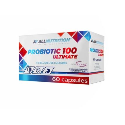 Allnutrition Probiotic 100 Ultimate Lacto Spore 60 Capsules - Image 4