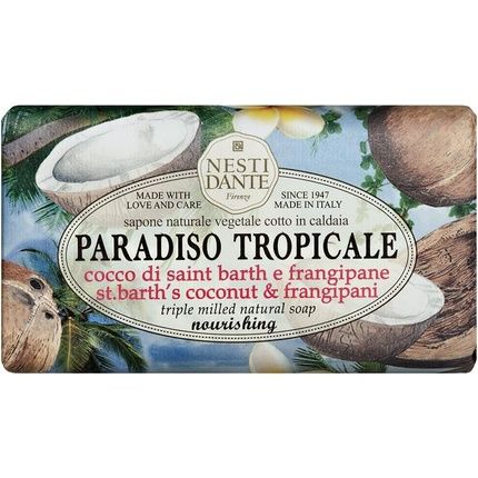 Nesti Dante Paradiso Tropicale Tahitian Lime & Mosambi Peel Soap 250G Coconut