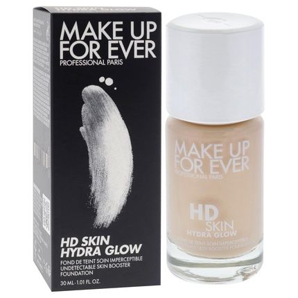 Hd Skin Hydra Glow 1 Oz Warm Vanilla Foundation By Make Up For Ever For Women - Image 3