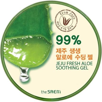 Organic Aloe Vera Gel With 100% Pure Aloe - Jeju Fresh Soothing Gel 99