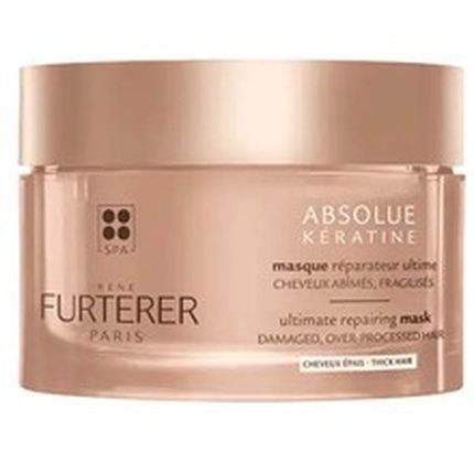 Ren Furterer Absolue Kratine Repair Mask Thick Hair 200 Ml Regenerating Mask For Damaged Hair - Image 3