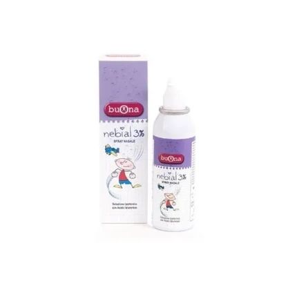 Buona Nebial Hypertonic Saline Solution 3 Nasal Spray 100Ml
