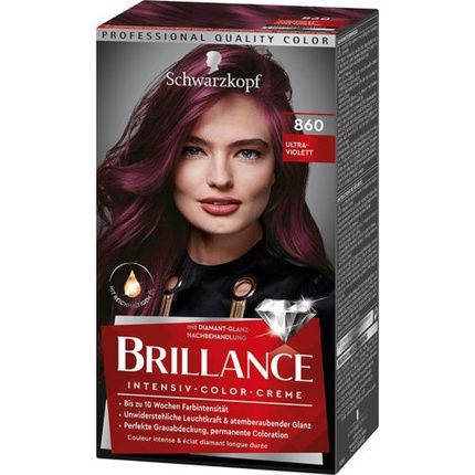 Schwarzkopf Brillance Intensive Color Creme 860 Ultraviolet Coloration
