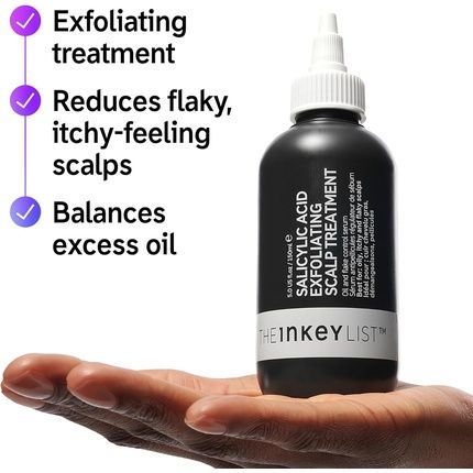 The Inkey List 2% Salicylic Acid Exfoliating Scalp Treatment 150Ml - Image 3