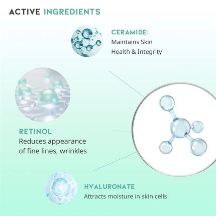 Retinol Eye Cream Serum For Wrinkle Lift And Anti-Aging Under Eye Bags And Puffy Eyes - Image 3