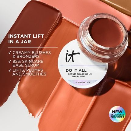 It Cosmetics Do It All Serum Color Balm Sun Cream Blush & Bronzer - Image 3