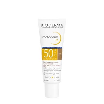 Bioderma Photoderm M Gelcream Colour Brown Spf 50 40Ml High Protection Sunscreen