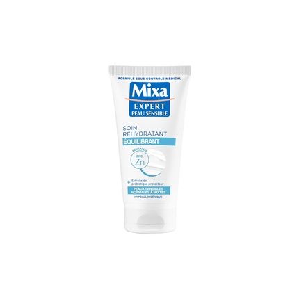 Mixa Expert Sensitive Skin Moisturizing Balance Care With Oat Extract + Regulating Copper 50Ml