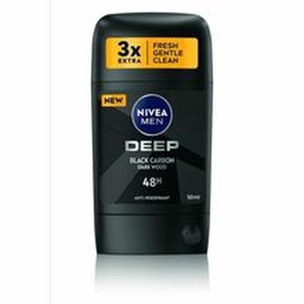 Nivea Deep Black Carbon Antiperspirant 50 Ml