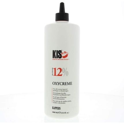Kis Oxycreme Developer For All Hair Colors And Bleaches 12% 40% Volume 1000Ml