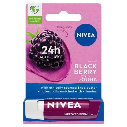 Nivea Blackberry Shine Lip Balm 5.5Ml