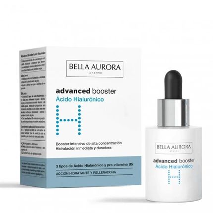 Bella Aurora Advanced Booster H Hydrating Anti Wrinkle Face Serum With Hyaluronic Acid 30Ml
