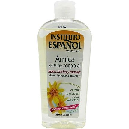 Instituto Espanol Arnica Body Oil Aches And Pain Relief Muscle Recovery And Therapy Aid 8.5 Fl.Oz 250Ml