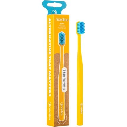Nordics Toothbrush 6580 Premium Soft Brush With Ultra-Soft Bristles - Image 3