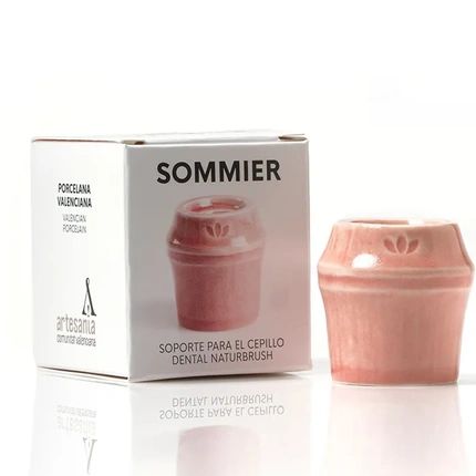 Naturbrush Dental Brush Holder Red