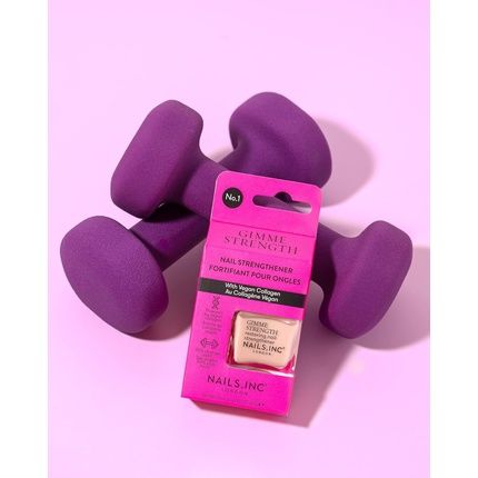Nails.Inc Gimme Strength Nail Strengthener 14Ml - Image 3
