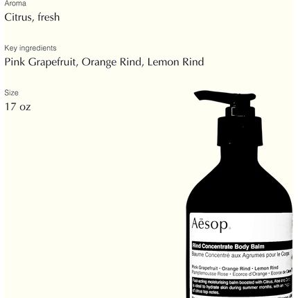 Aesop Rind Concentrate Body Balm 500Ml - Image 3