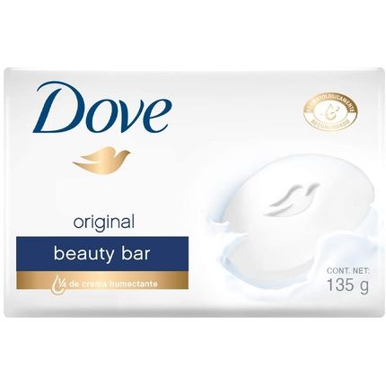 Dove Beauty Cream Bar Gentle Cleanser With 1/4 Moisturizing Cream 135G