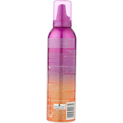 Schwarzkopf Got2B Twisted Curling Hair Mousse Anti-Frizz Formula For Curls 250Ml
