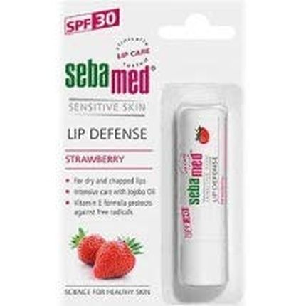Sebamed Lip Defense Strawberry Stick 4.8G Spf 30