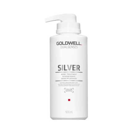 Goldwell Silver 60Sec Treatment 500Ml Mask For Blonde And Gray Hair