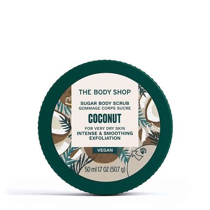 The Body Shop Coconut Body Scrub Exfoliator 50Ml 1.70 Ounce