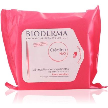 Bioderma Crealine H2O Cleansing Wipes 400G
