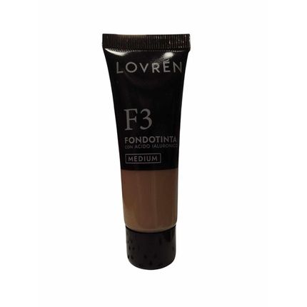 Lovren Foundation With Hyaluronic Acid F3 Medium