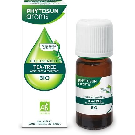 Phytosun Aroms Organic Tea Tree Essential Oil Melaleuca Alternifolia 10Ml