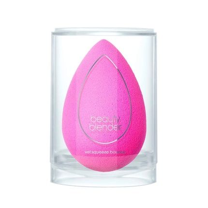 Beautyblender Original Makeup Sponge Latex-Free For Flawless Application Of Liquid Foundation Cream Powder 1 Pink Sponge 22.7G