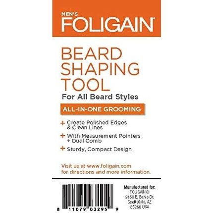 Foligain Beard Shaping Tool - Great Addition To Your Shaving Routine