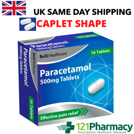 Headache Migraine Back Pain Relief Painkillers 500Mg Tablets - Pack Of 16 - Image 3