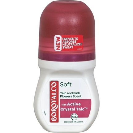 Borotalco Deo Roll On 50Ml Soft - Gentle And Effective Deodorant