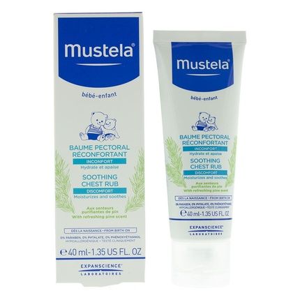 Mustela Bb Soothing Chest Rub Balm 40Ml With Refreshing Pine Scent For A Peaceful Sleep - Image 3