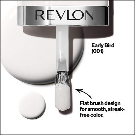 Revlon Ultra Hd Snap! Nail Polish 001 Early Bird 8Ml - Image 3