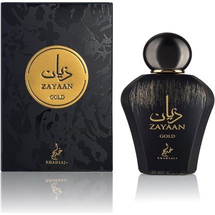 Zayaan Gold 100Ml Eau De Parfum For Men Khadlaj Fragrance With Plum And Cinnamon