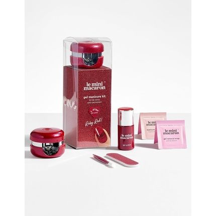 Le Mini Macaron Diy Gel Manicure Kit With Gel Nail Polish And Led Nail Dryer
