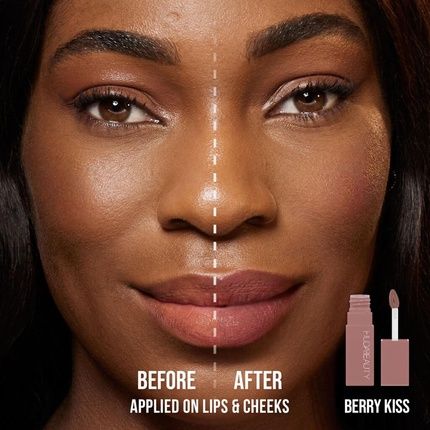 Huda Beauty Berry Kiss Cream Blush For Lips And Cheeks