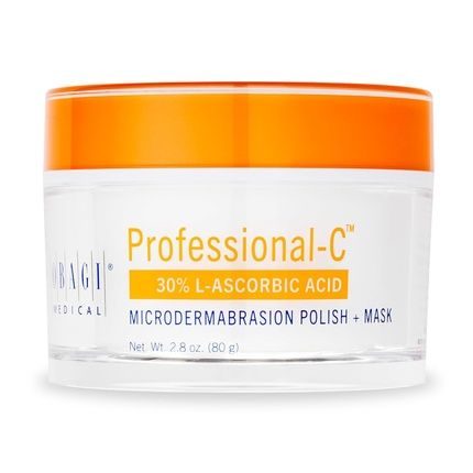 Obagi Medical Professional-C Microdermabrasion Polish + Mask 2.8 Oz Glow Boosting Exfoliator With 30% Vitamin C For Brighter Smoother Youthful Looking Skin