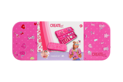 Create It Create It 3 Layered Makeup Tin Pink