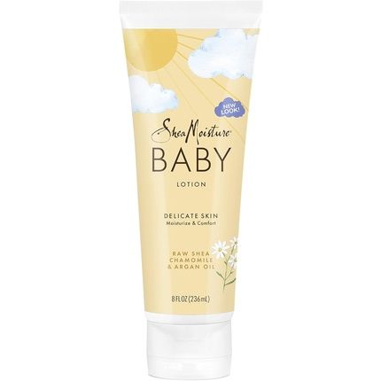 Shea Moisture Raw Shea Chamomile & Argan Oil Baby Lotion For Kids 8 Oz