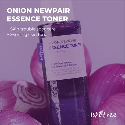 Isntree Onion Newpair Essence Toner 200Ml 6.76Fl Oz For Skin Problems