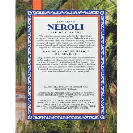 Crabtree & Evelyn Sevillian Neroli Eau de Cologne Hungary Water 3.4 fl oz - Image 3