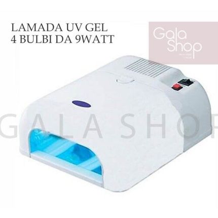 36W Uv Nail Lamp For Gel Polish And Nail Art